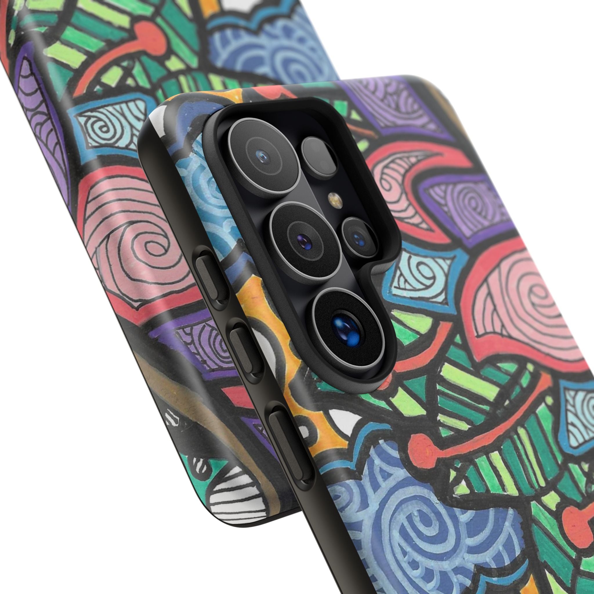 Hand drawn Floral Happy TOUGH Phone Case