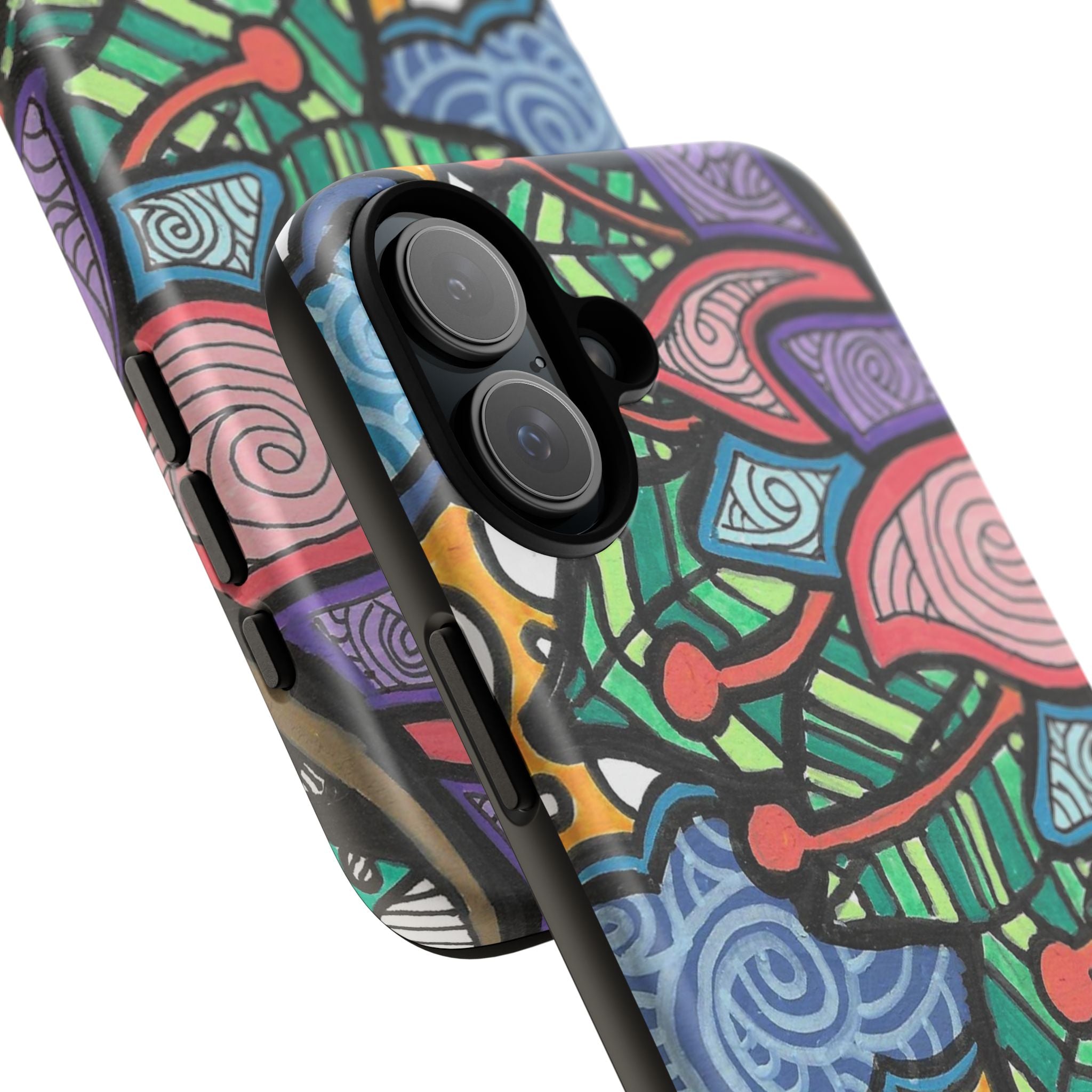 Hand drawn Floral Happy TOUGH Phone Case